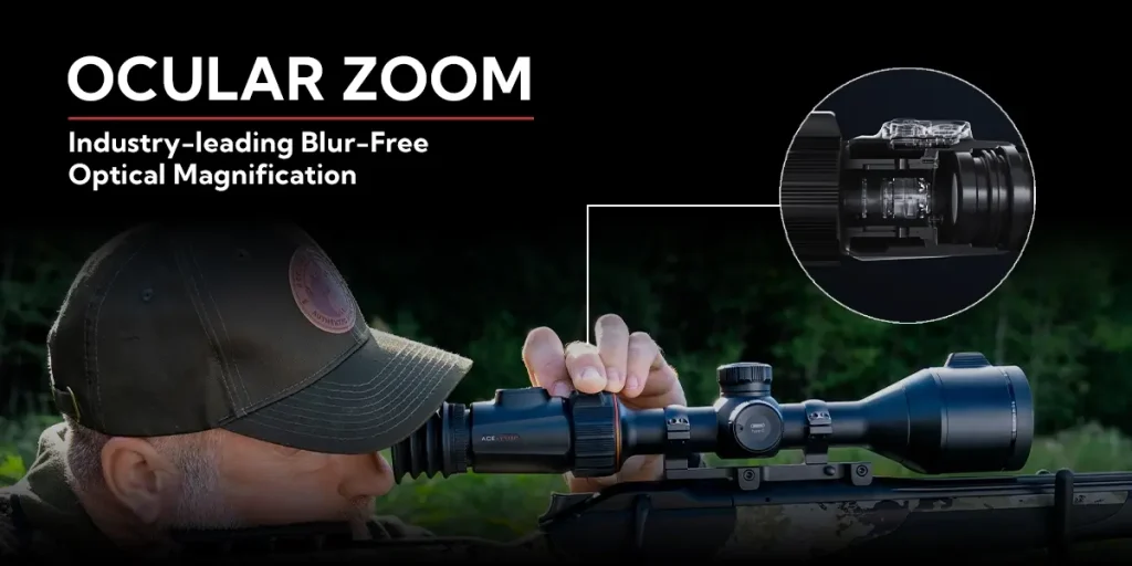 Nocpix Ace ocular zoom Thermal Imaging Rifle Scopes